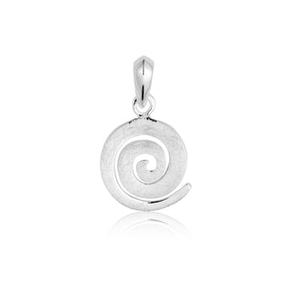 Spiral pendant in sterling silver by Gexist®