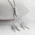 Sterling Silver Angel Wings Set (MF484) by Gexist®