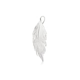 Sterling Silver Angelic Feather Pendant by Gexist®