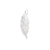 Sterling Silver Angelic Feather Pendant by Gexist®