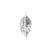 Sterling Silver Angelic Feather Pendant by Gexist®