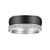 Sterling Silver Bamboo Ring with Ceramic and Zirconia elements by Gexist®