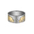 Sterling Silver Bicolor Cow, Swiss Flag, Edelweiss Ring by Gexist®