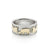Sterling Silver Bicolor Cow Vice Versa Ring by Gexist®