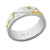 Sterling Silver Bicolor Matterhorn Ring by Gexist®