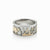 Sterling Silver Bicolor Matterhorn and Swiss Flag Ring by Gexist®