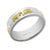 Sterling Silver Bicolor Poya Ring by Gexist®