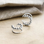 Sterling Silver Bobble Ear Cuffs (MZB86) by Gexist®