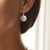 Sterling Silver Bubble Dish Earrings (MF493E) by Gexist®