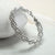 Sterling Silver Bubbles Bangle (MD295) by Gexist®