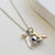 Sterling Silver Buddha Konasana Necklace (MQ1051) by Gexist®