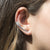 Sterling Silver Butterfly Ear Climbers (MB133) by Gexist®