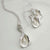 Sterling Silver Calla Lily Necklace (MB067P) by Gexist®