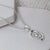 Sterling Silver Candy Curl Necklace (ME422P) by Gexist®