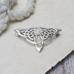 Sterling Silver Celtic Knot Brooch (MC222) by Gexist®