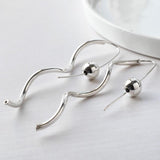 Sterling Silver Cocktail Earrings (MC162) by Gexist®