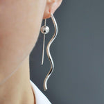 Sterling Silver Cocktail Earrings (MC162) by Gexist®