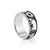 Sterling Silver Cow, Swiss flag, Edelweiss Ring by Gexist®