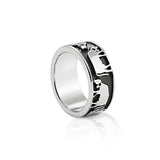 Sterling Silver Cow Vice Versa Ring by Gexist®