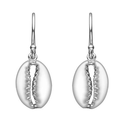 Sterling Silver Cowry shells Earrings by Gexist®