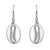 Sterling Silver Cowry shells Earrings by Gexist®