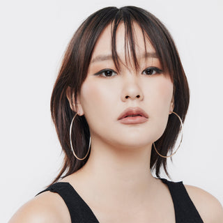 Sterling Silver Creole Earrings by Gexist®