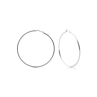 Sterling Silver Creole Earrings by Gexist®