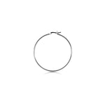 Sterling Silver Creole Earrings by Gexist®