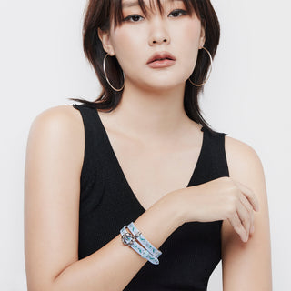 Sterling Silver Creole Earrings by Gexist®