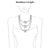 Sterling Silver Crumpled Silk Necklace (MD275) by Gexist®