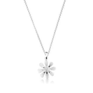 Sterling Silver Daisy Pendant by Gexist®