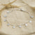Sterling Silver Diamond Disc Bracelet (MV1322B) by Gexist®