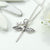 Sterling Silver Dragonfly Necklace (MC160P) by Gexist®