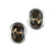 Sterling Silver Earrings with Swiss Stone Smoky Quartz by Gexist®