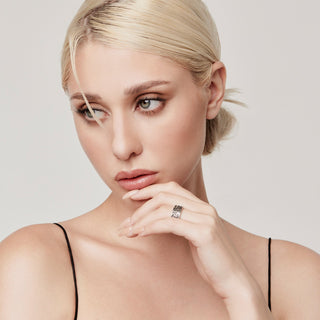 Sterling Silver Edelweiss Ring by Gexist®