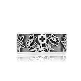 Sterling Silver Edelweiss Ring by Gexist®