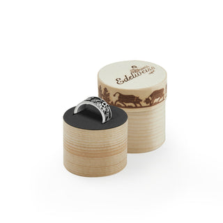 Sterling Silver Edelweiss Ring by Gexist®