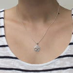 Sterling Silver Equality Tree Necklace (MF509P) by Gexist®