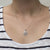 Sterling Silver Equality Tree Necklace (MF509P) by Gexist®