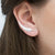 Sterling Silver Fern Leaf Ear Climbers (ME430) by Gexist®