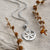 Sterling Silver Flower Wheel Necklace (MS1190S) by Gexist®