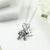 Sterling Silver Frog Necklace (MC250P) by Gexist®