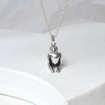 Sterling Silver Ganda Bherundasana Necklace (MQ1054) by Gexist®