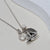 Sterling Silver Ganda Bherundasana Necklace (MQ1054) by Gexist®