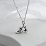 Sterling Silver Ganda Bherundasana Necklace (MQ1054) by Gexist®