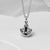 Sterling Silver Garbha Pindasana Necklace (MQ1053) by Gexist®