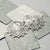 Sterling Silver Geometric Flower Hoop Earrings (ML874) by Gexist®