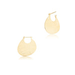 Sterling Silver Gold Earrings by Gexist®