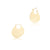 Sterling Silver Gold Earrings by Gexist®