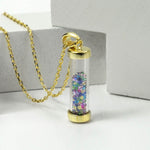 Sterling Silver Kaleidoscope Necklace (MX1364) by Gexist®